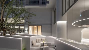 Sitzecke in der Lobby