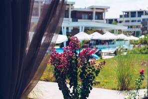 Seasonal outdoor pool