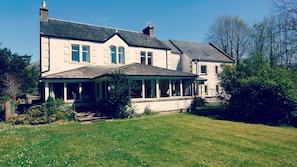 Majoituspaikan julkisivu