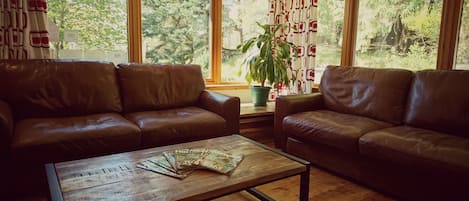 Sala de estar en el lobby