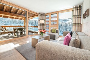 Leilighet – superior, tilgjengelighetstilpasset, privat bad (Maisonette) | Lounge