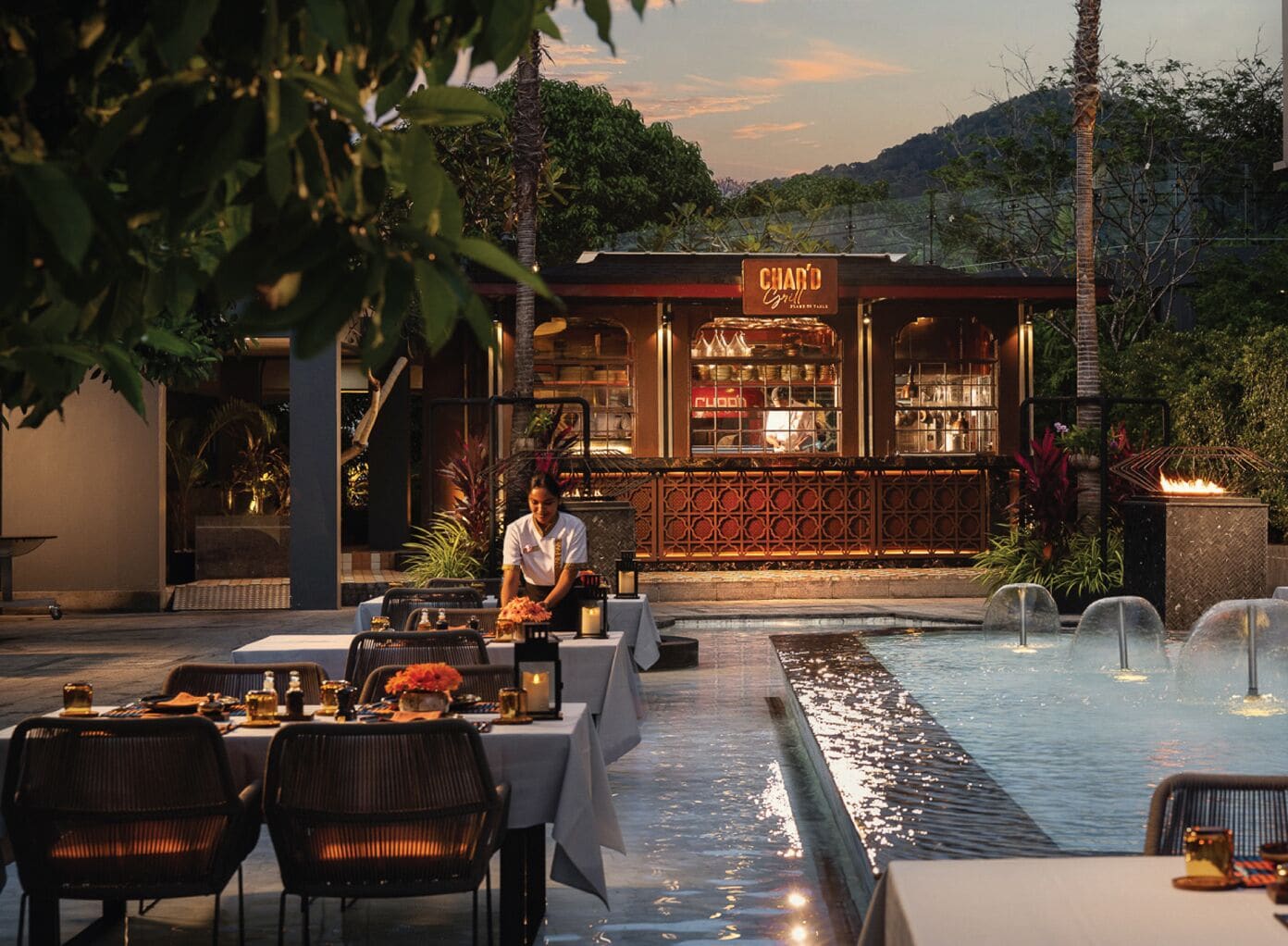 3 restaurants, breakfast, lunch served; local and international cuisine