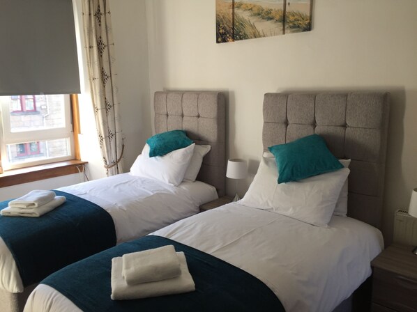 2 habitaciones y ropa de cama de alta calidad