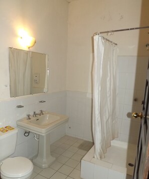 Single Room | Bathroom | Shower, free toiletries, towels