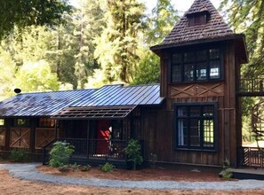 Front Door | Iron/ironing board, free WiFi - The Madrones (Philo)