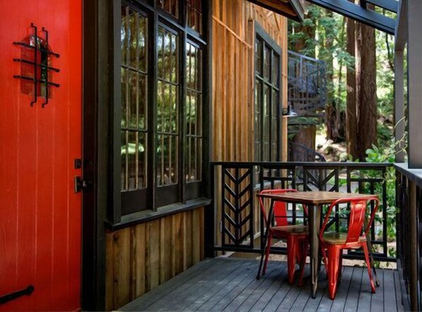 Front Door | Terrace/patio - The Madrones (Philo)