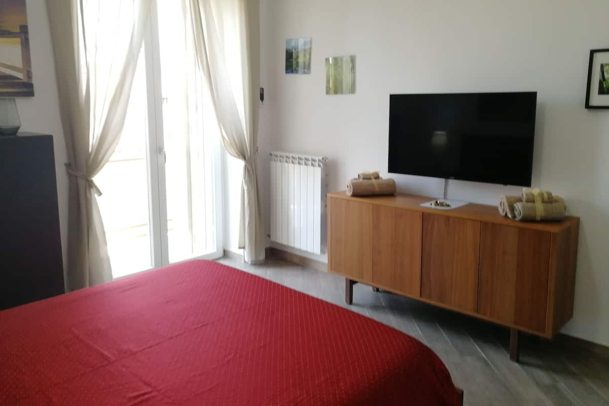 Deluxe-Vierbettzimmer, 2 Schlafzimmer, Kochnische