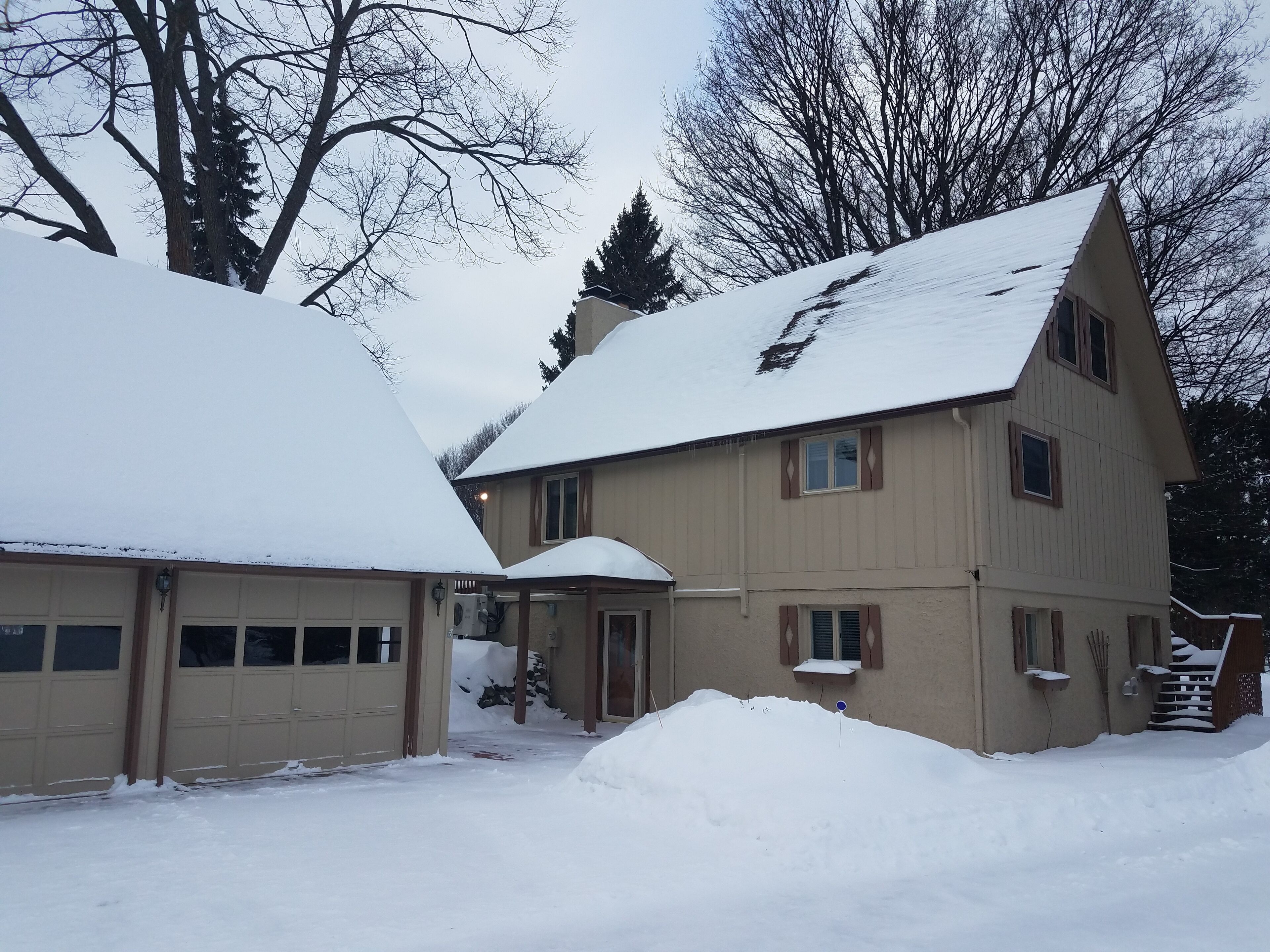 winter time at the chalet