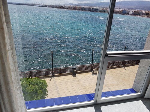 Wohnung BrisaMarCanarias 1. Linie Meer wifi / Sat Solarium 3 Zimmer 2bathroom Views 