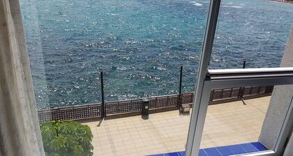 Wohnung BrisaMarCanarias 1. Linie Meer wifi / Sat Solarium 3 Zimmer 2bathroom Views