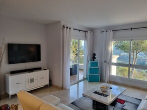 Smart-TV, DVD-Player, Bücher, Videothek