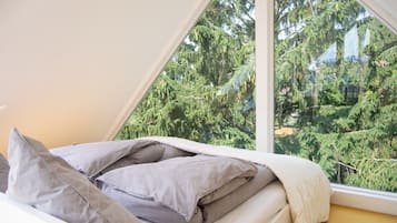 2 bedrooms, desk, iron/ironing board, WiFi