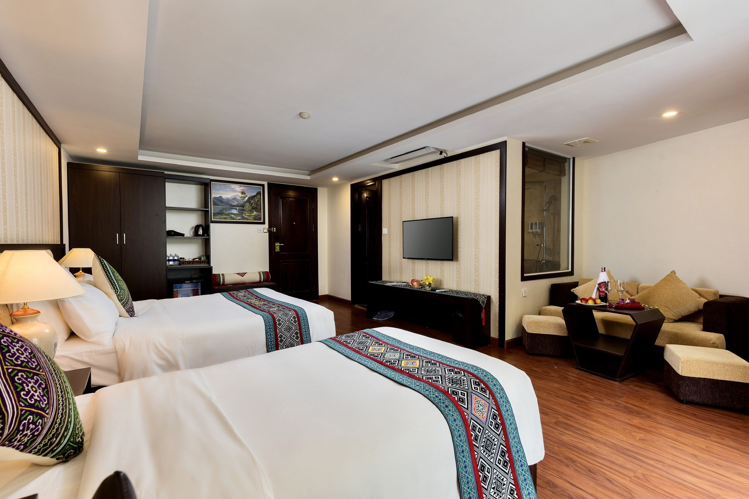 spacious deluxe city view | view from room