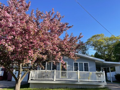 Stunning home just steps to the beach, bike path, downtown Marquette, and NMU