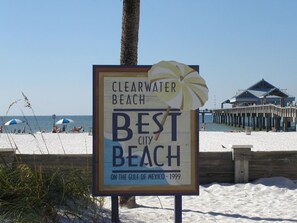 Beach nearby, beach towels