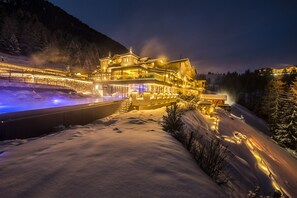 Front of property - evening/night - Mountain Spa Resort Albion (Castelrotto)