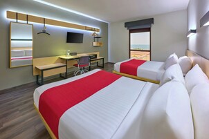In-room safe, desk, blackout curtains, soundproofing