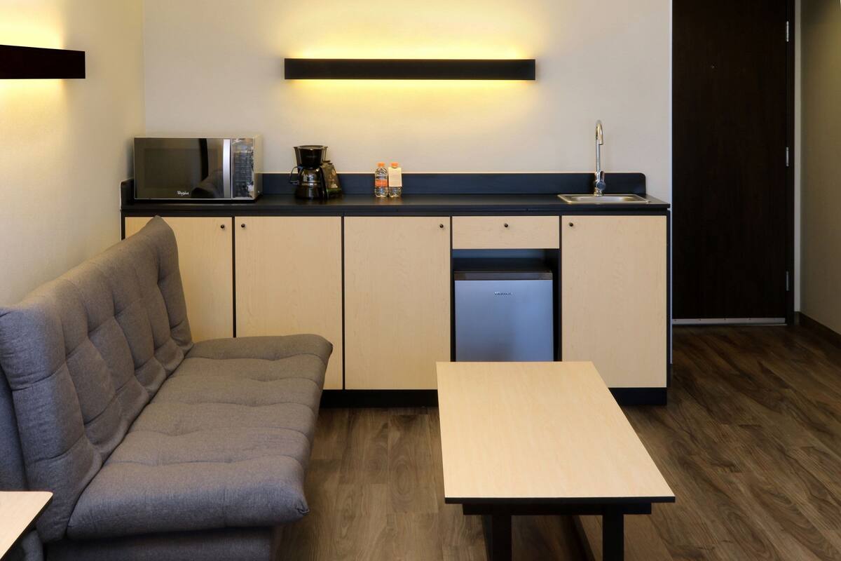 superior room, 1 king bed with sofa bed | in-room safe, desk, blackout curtains, soundproofing