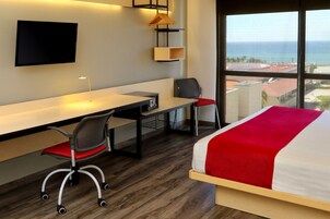 In-room safe, desk, blackout curtains, soundproofing