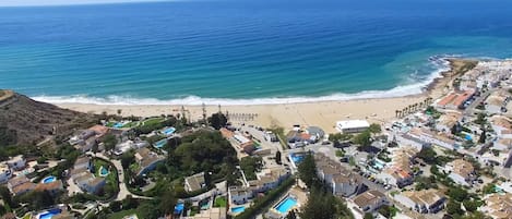 Beach nearby, beach towels