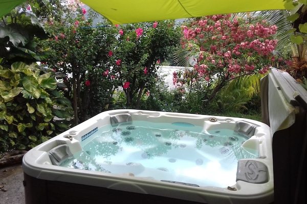 Idromassaggio all'aperto