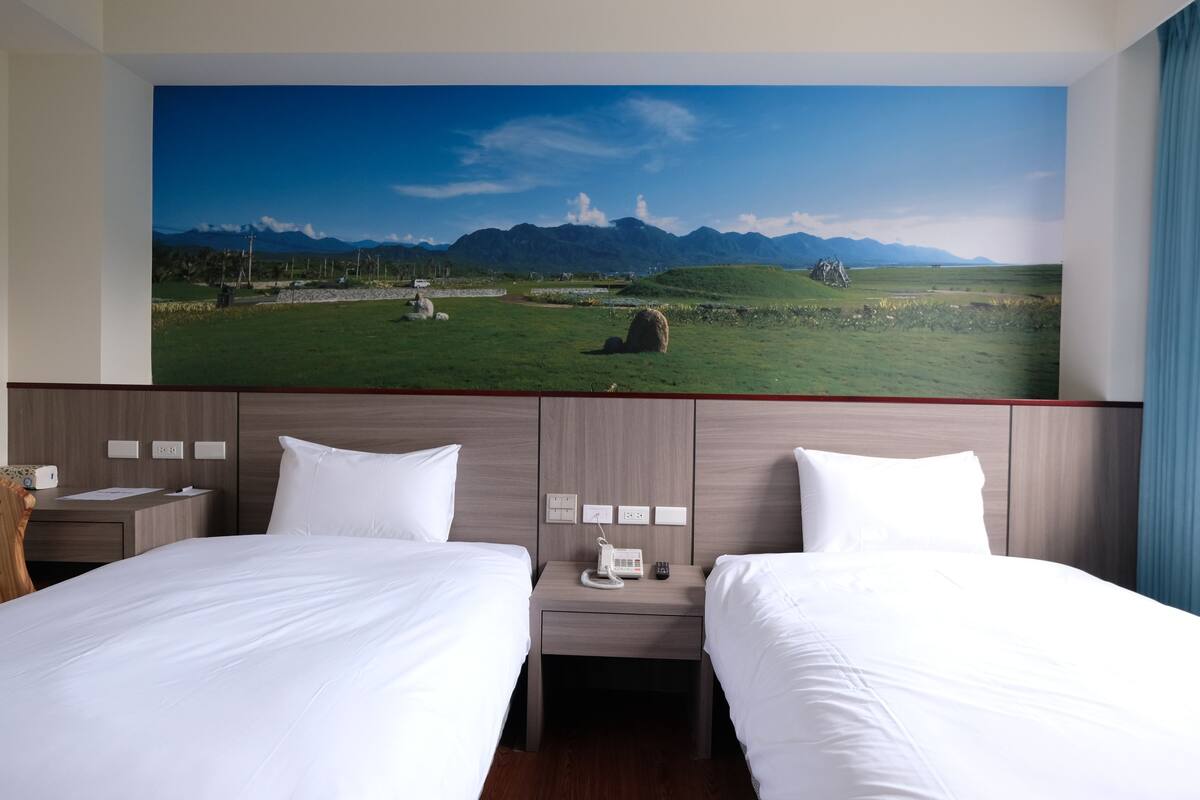 superior twin room, 2 single beds (window) | desk, soundproofing, free wifi