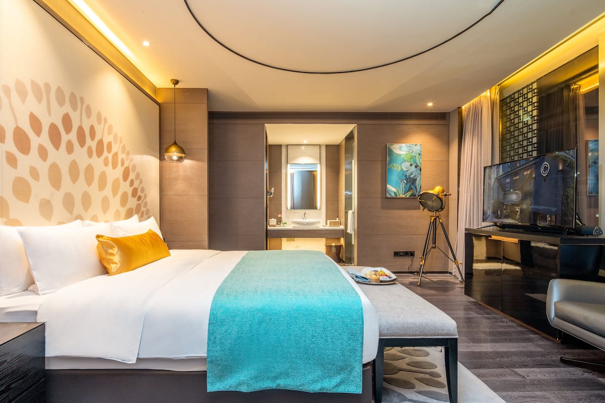 Vogue Studio ( King ) | 1 bedroom, premium bedding, minibar, in-room safe
