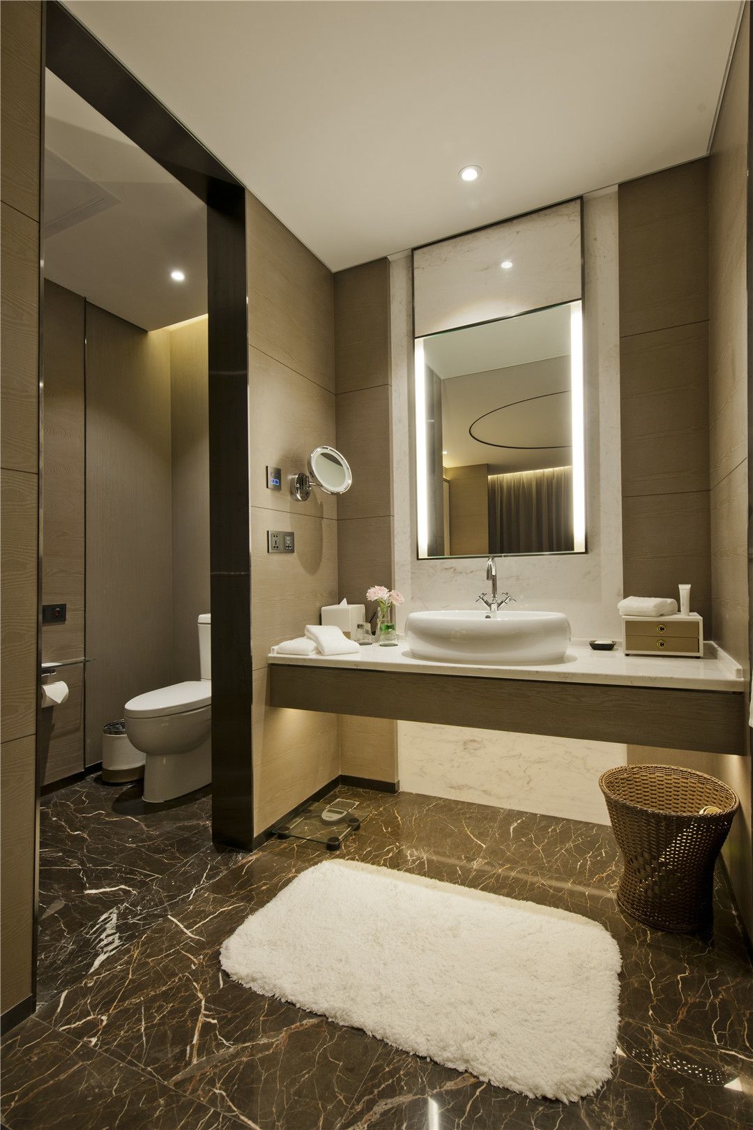 free toiletries, hair dryer, bathrobes, slippers