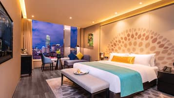Deluxe  Room (King) | 1 bedroom, premium bedding, minibar, in-room safe
