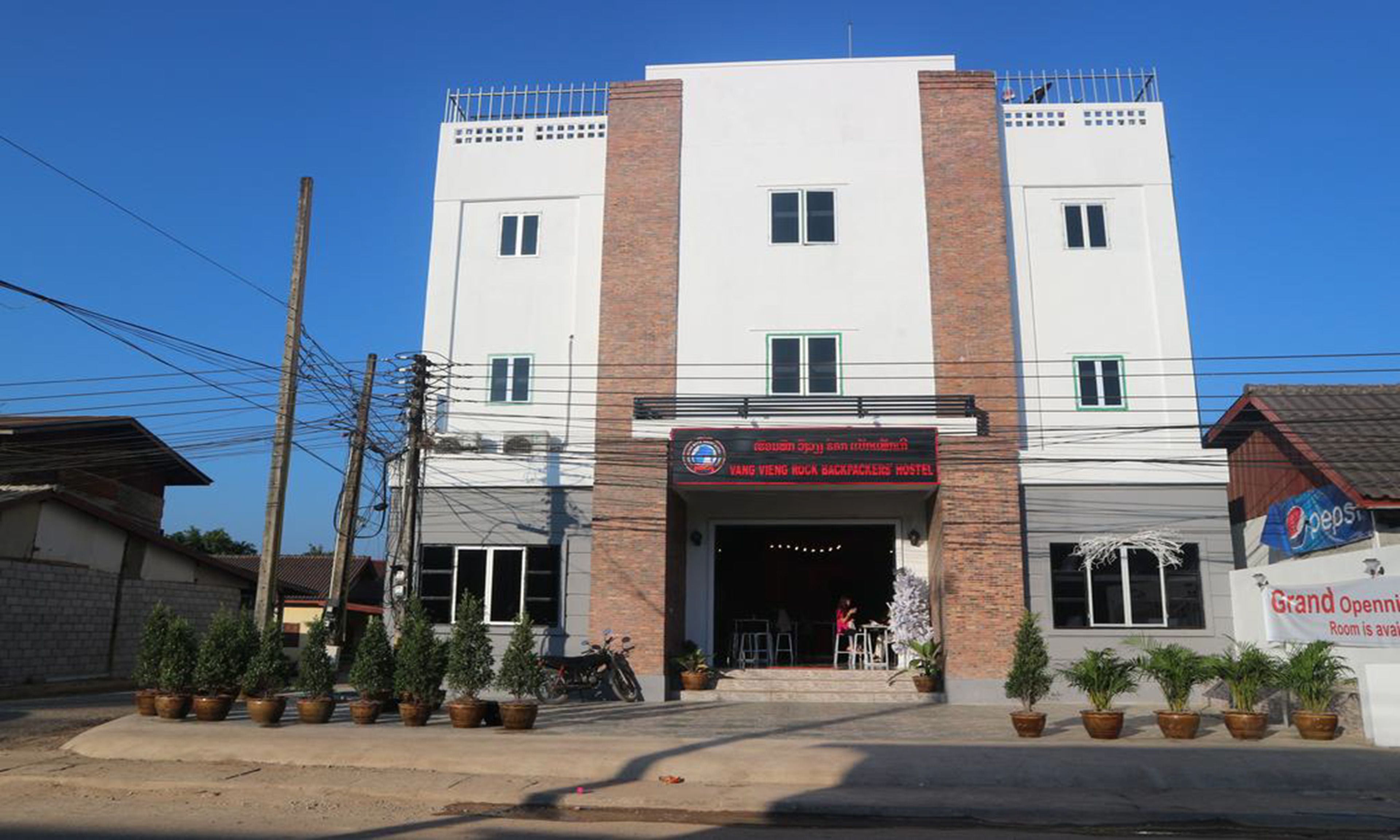 Fassade der Unterkunft