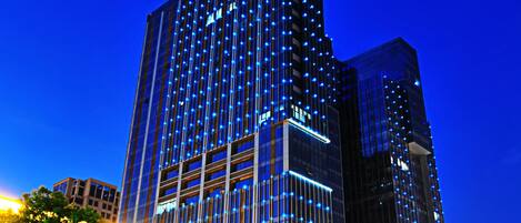 Front of property - evening/night