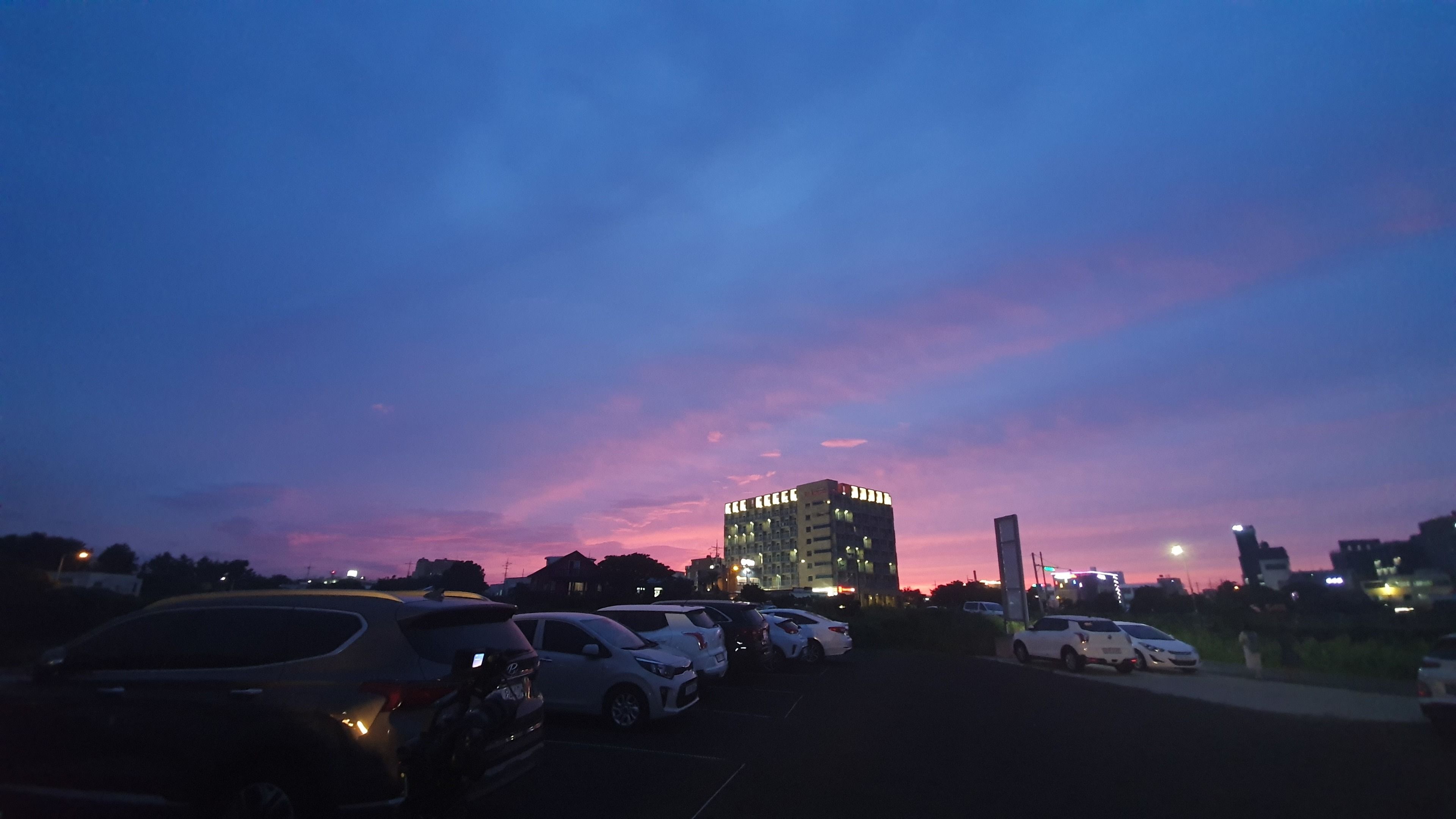 front of property – evening/night