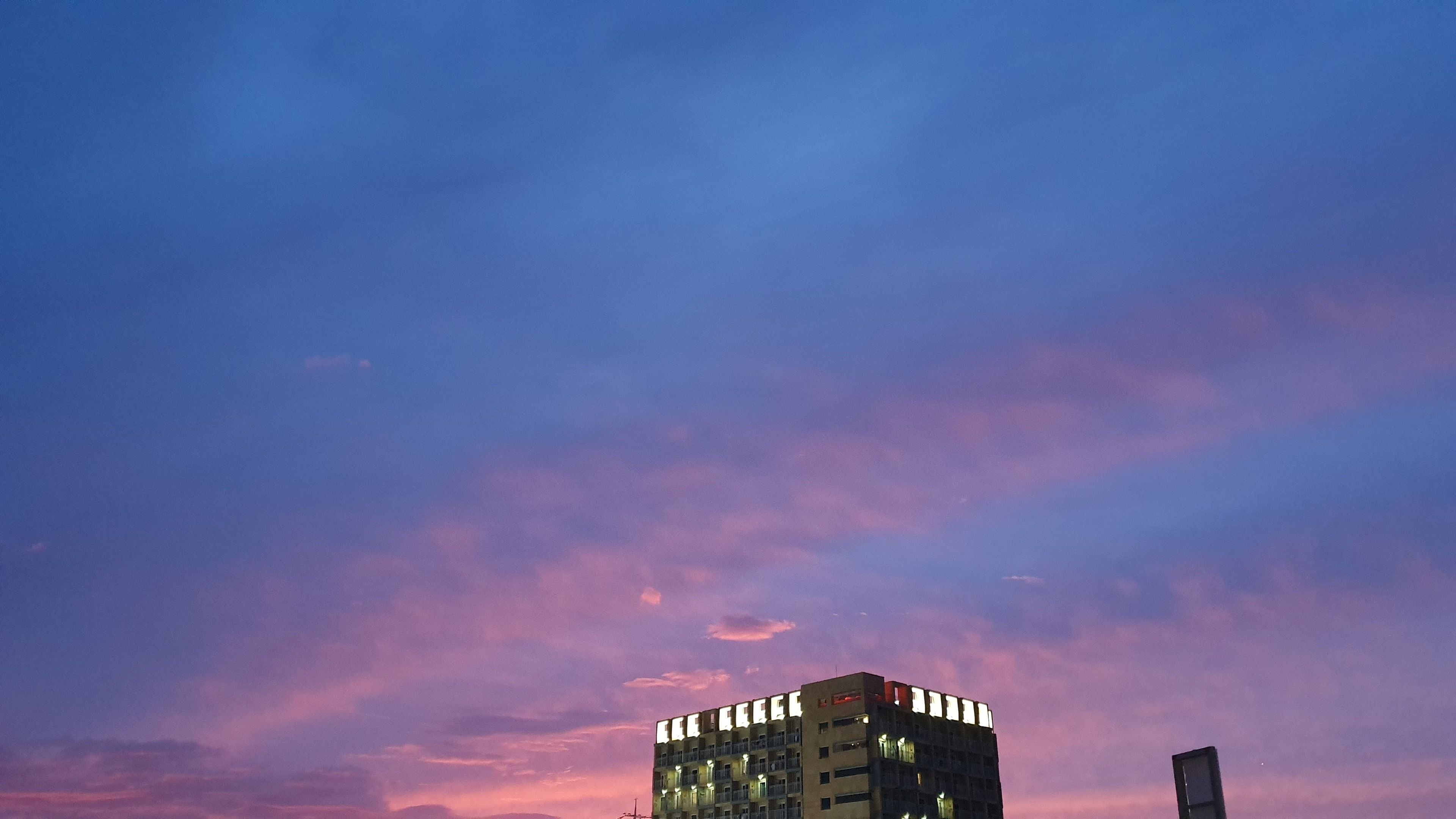 front of property – evening/night