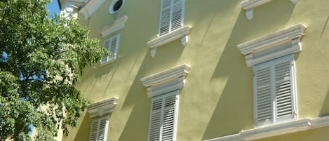 Fassade der Unterkunft