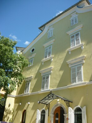 Fassade der Unterkunft