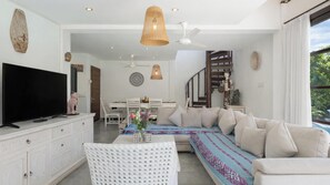 Family Villa | Living area | LED TV, DVD player