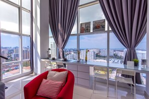 스위트, 침실 2개, 부분 바다 전망 (I) | 객실에서 보이는 전망