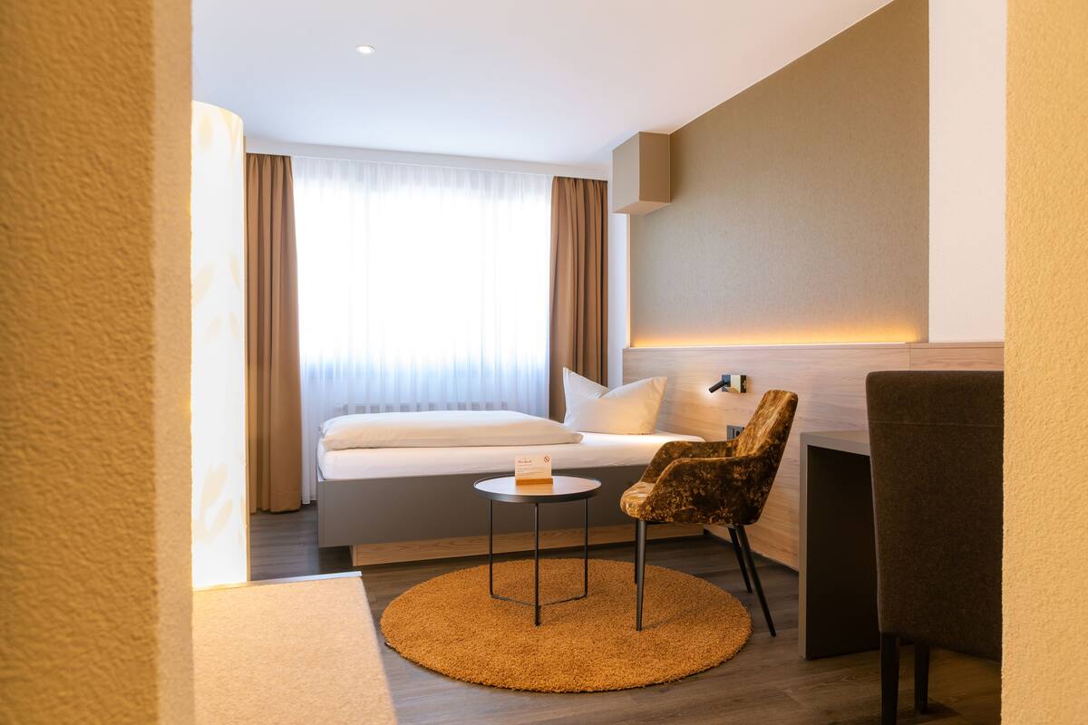 standard single room | 1 bedroom, hypo-allergenic bedding, in-room safe, desk