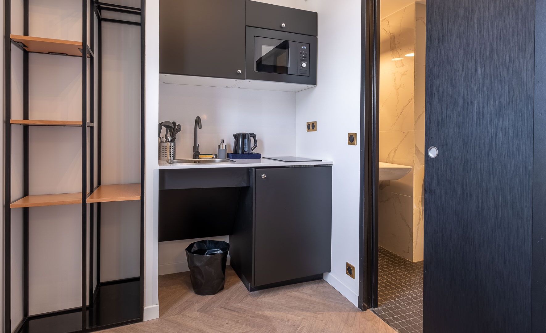 studio, accessible | premium bedding, minibar, desk, soundproofing