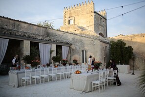 Espace mariage en plein air