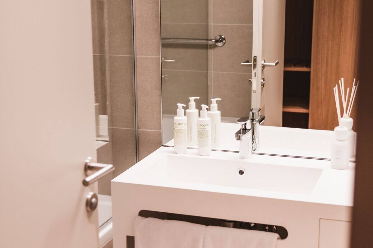 apartment, 1 bedroom, balcony | bathroom | free toiletries, hair dryer, bathrobes, slippers