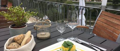 Opções para refeição ao ar livre