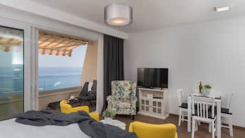 Studio (Amorino of Dubrovnik Apartments - Stu) | Strykejern/-brett, wi-fi (inkludert) og sengetøy