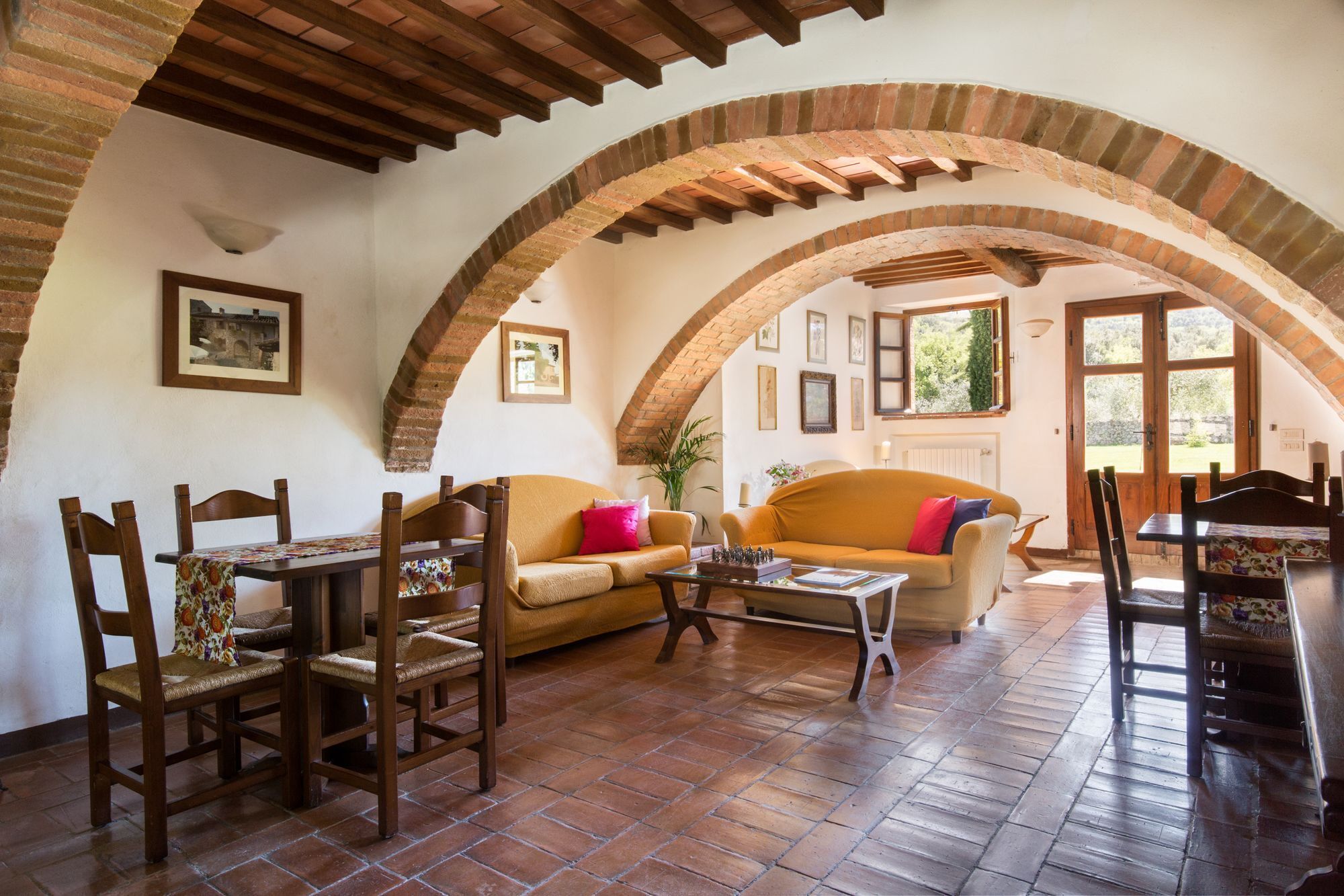 Dinner served, local cuisine