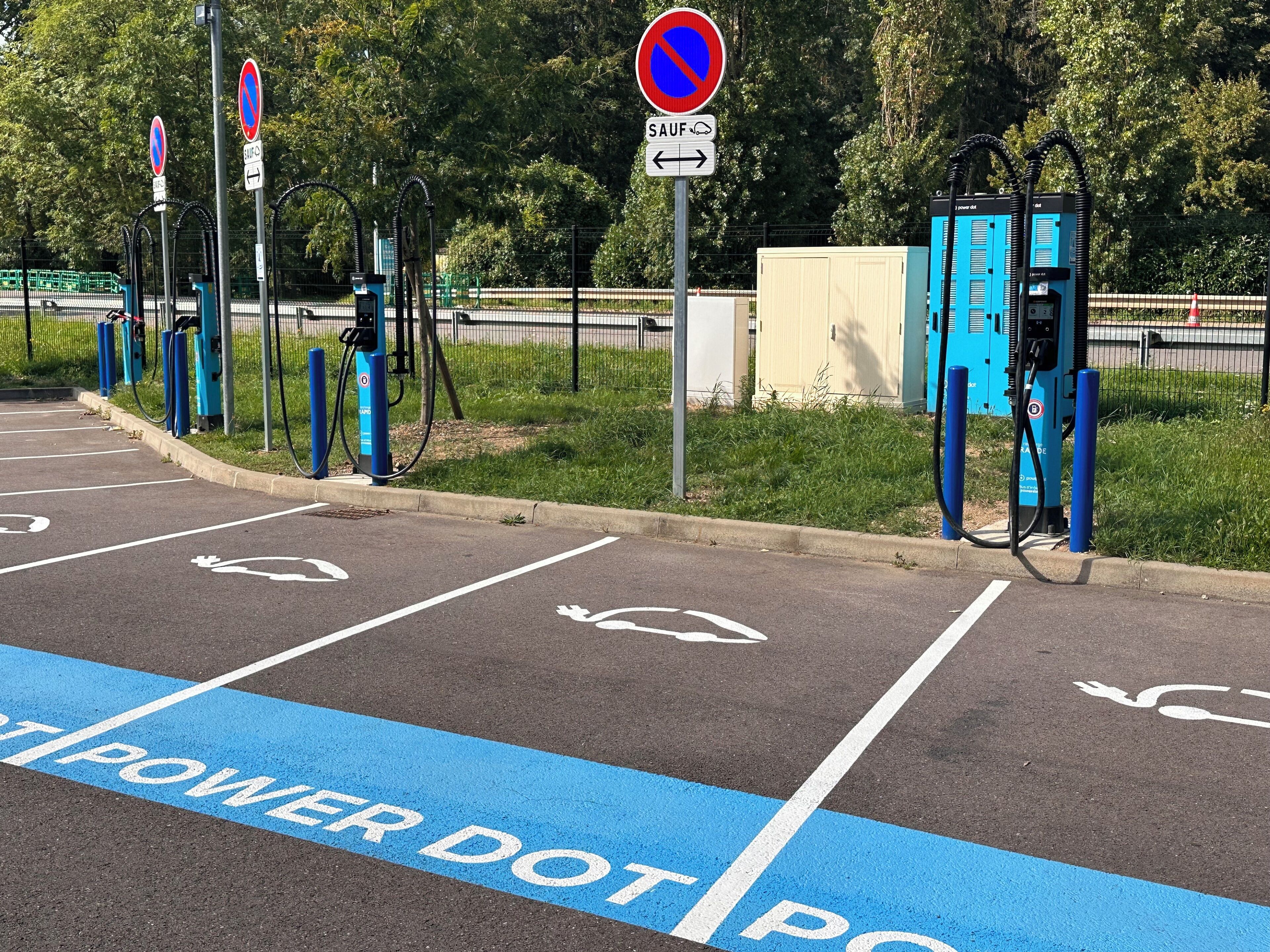 electric vehicle-charging station