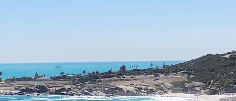 Vue depuis lâhĂ©bergement