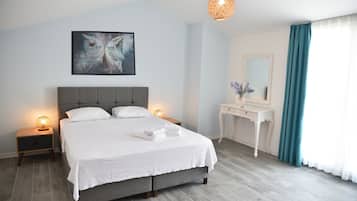 1 habitación, ropa de cama de alta calidad, minibar y escritorio