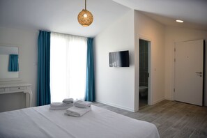 1 habitación, ropa de cama de alta calidad, minibar y escritorio 