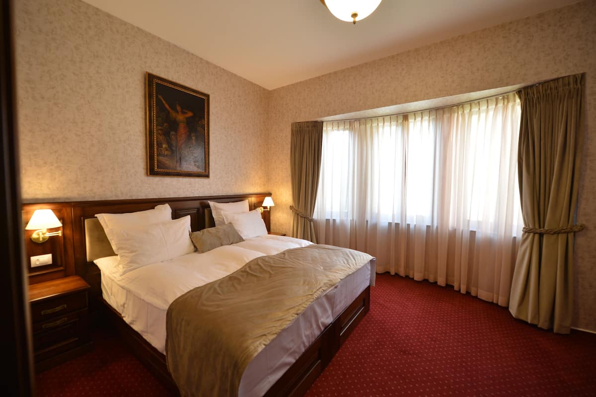 Deluxe-Zweibettzimmer | Bettwäsche aus ägyptischer Baumwolle, hochwertige Bettwaren