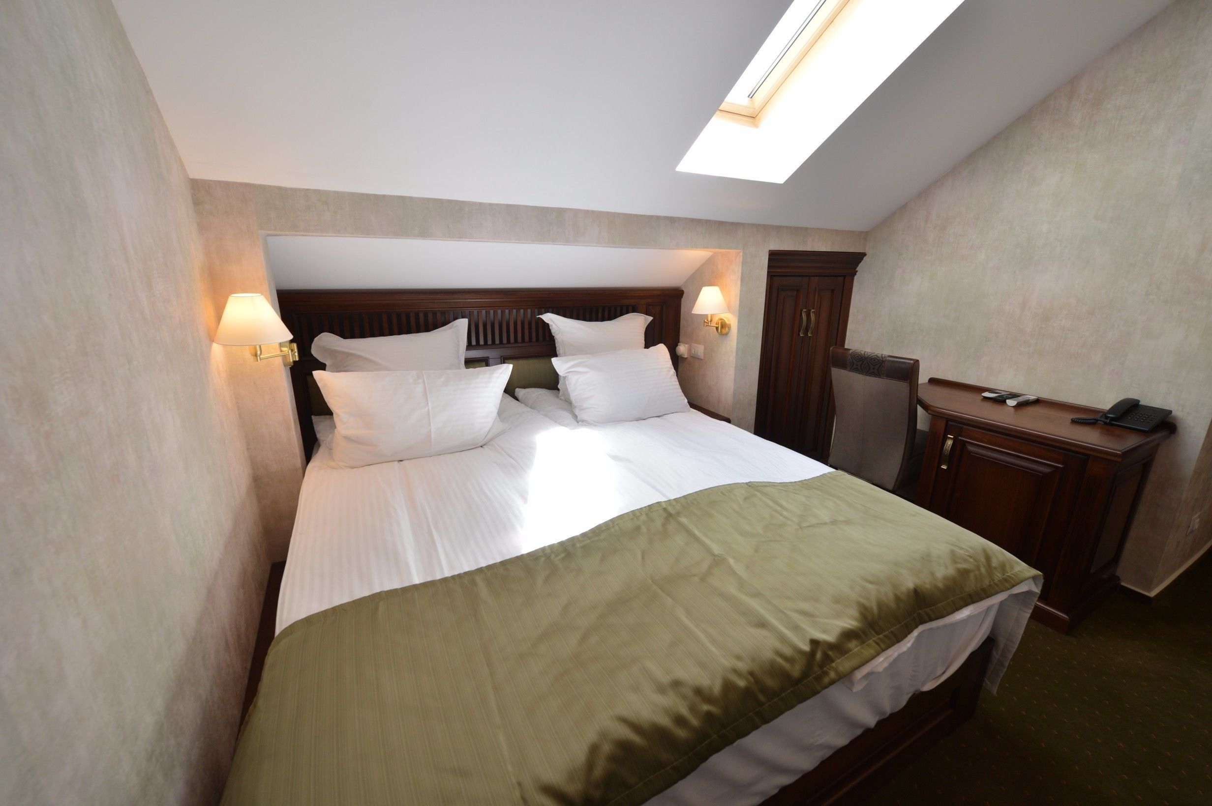 standard double room | egyptian cotton sheets, premium bedding, down duvets, memory-foam beds